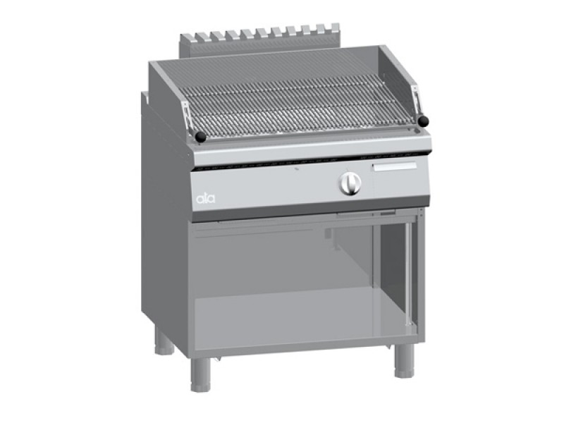 GRIGLIA MOBILE PIETRA LAVICA VANO A GIORNO PER PESCE SERIE 70 K7GPL10VVP