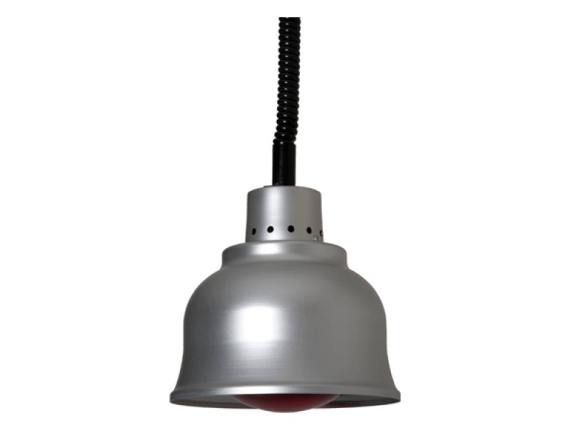 LAMPADA RISCALDANTE BIANCA STRUTTURA IN ALLUMINIO LA25W