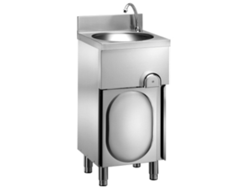 LAVAMANI ARMADIATO CON COMANDO A GINOCCHIO LM 48M 