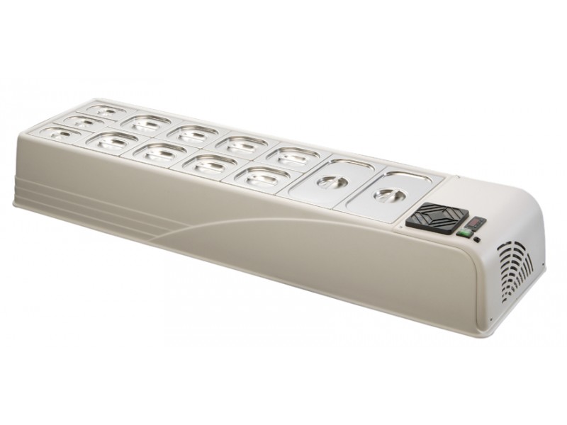 VETRINA REFRIGERATA PER CONDIMENTI PIZZA MOD. MIDI