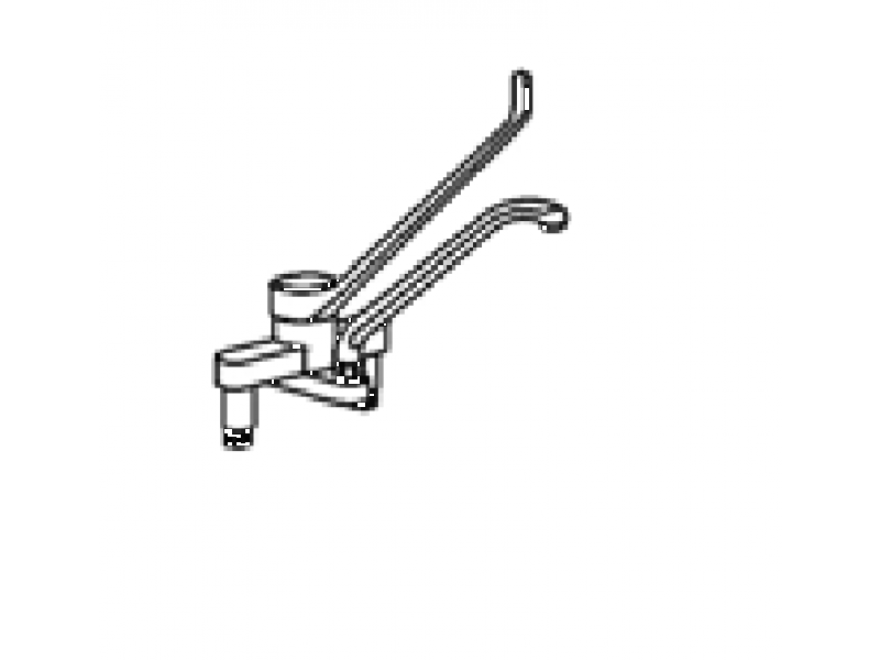 MISCELATORE BIFORO A LEVA CLINICA LUNGA MM.300 mod. RL.3