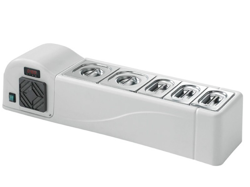 VETRINA REFRIGERATA PER CONDIMENTI PIZZA MOD. NANO