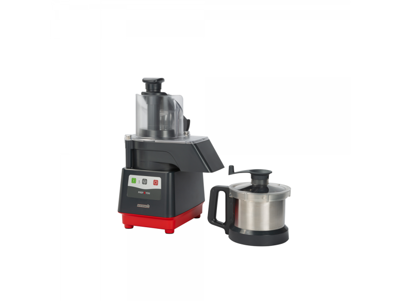 COMBINATO CUTTER MIXER/TAGLIAVERDURE CON VASCA INOX DA 2,6 litri mod 600974