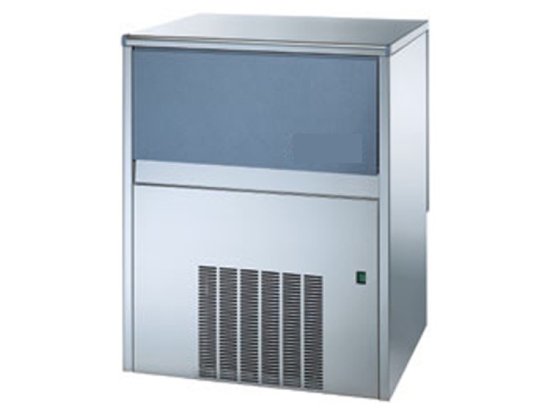 PRODUTTORE DI GHIACCIO SL140A DA 68 KG CUBETTI PIENI CON CONTENITORE INCORPORATO E CONDENSAZIONE ARIA 
