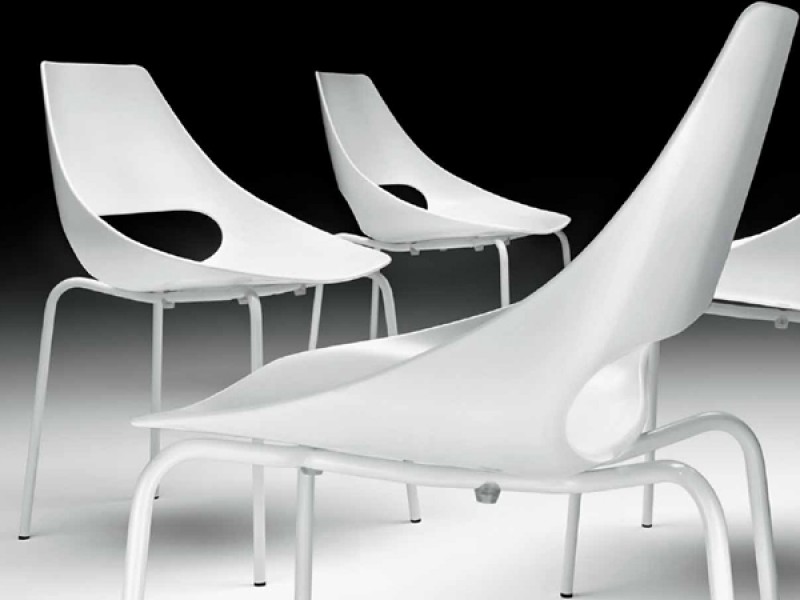 SEDIA MOD. ECHO PER ESTERNO FUSTO VERNICIATO