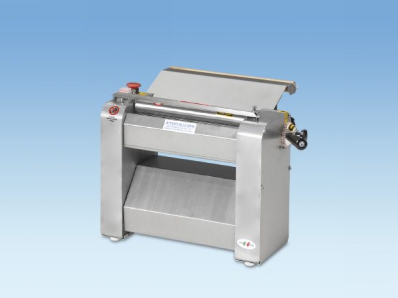 SFOGLIATRICE PER PASTA FRESCA E PIZZA SF320X MONOFASE RULLI INOX DA 32 CM 