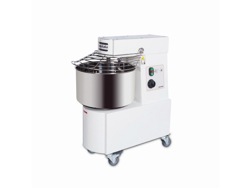 IMPASTATRICE A SPIRALE CON TESTA E VASCA FISSA mod. SK20MO2V