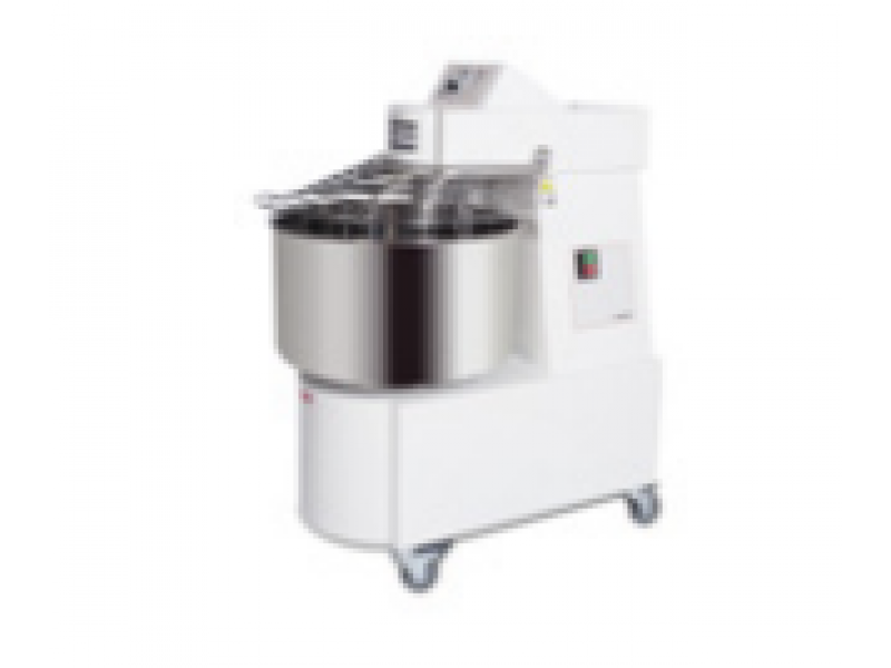 IMPASTATRICE A SPIRALE A VELOCITA' VARIABILE MOD. SKV30MO CON RUOTE