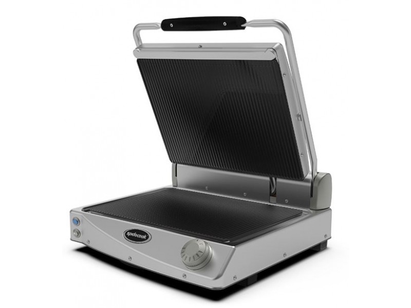 PIASTRA MEDIA MANUALE CON PIANI NERI RIGATI MOD. SP 015 PR-B