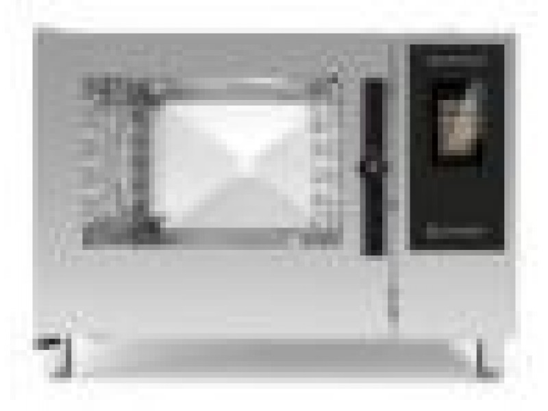 FORNO COMBI A GAS 6 TEGLIE GN 2/1 o 12 TEGLIE GN 1/1 MOD. SYNAPSY SYG062B CON COMANDI ELETTROMECCANICI