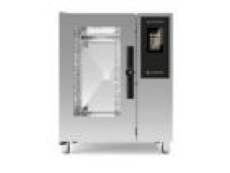 FORNO COMBI A GAS 10 TEGLIE 1/1 MOD. SYNAPSY SYG101B CON COMANDI ELETTROMECCANICI