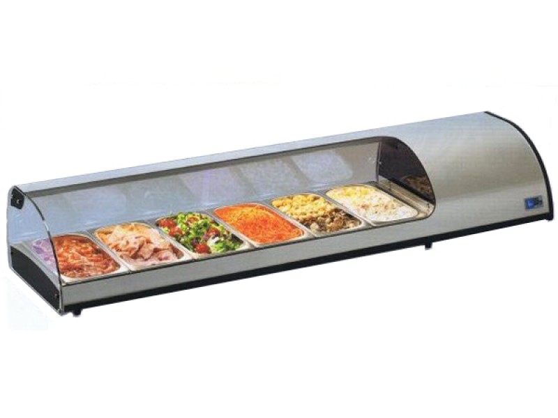 VETRINA REFRIGERATA PER TAPAS 10 GN