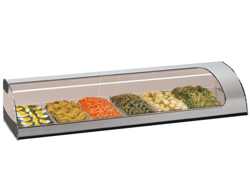 VETRINA REFRIGERATA PER TAPAS 8 GN BM
