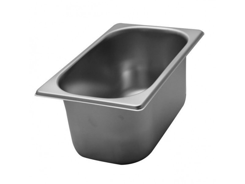 VASCHETTA PER GELATO IN ACCIAIO INOX AISI 304 MOD. VG 261612