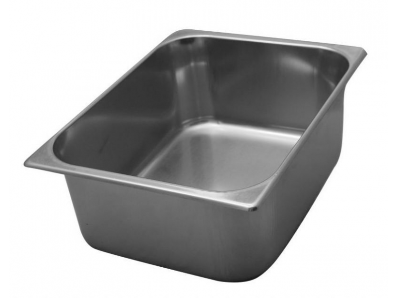 VASCHETTA PER GELATO IN ACCIAIO INOX AISI 304 MOD. VG 362512