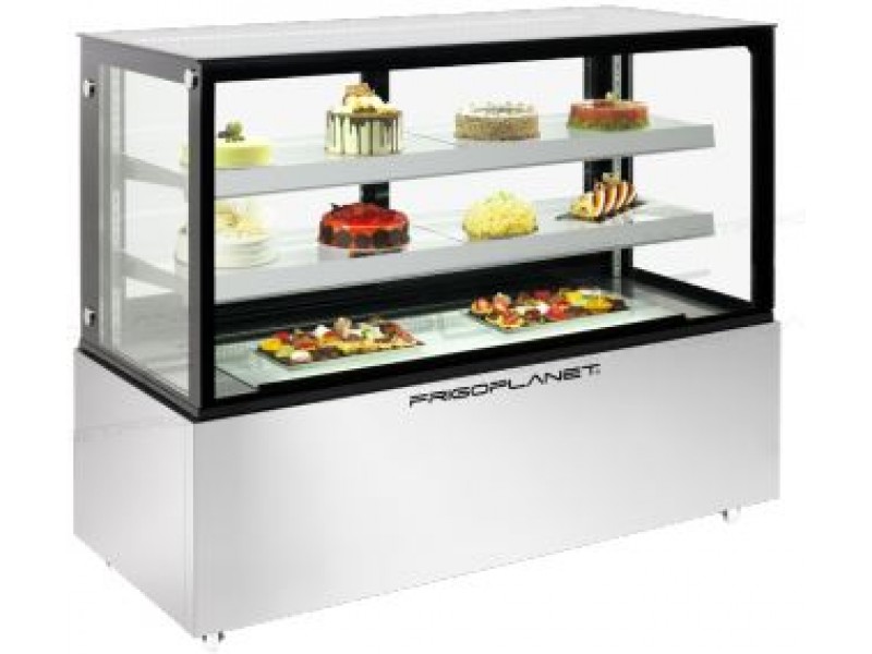 VETRINA REFRIGERATA VENTILATA PER PASTICCERIA MOD. VELVET 1530