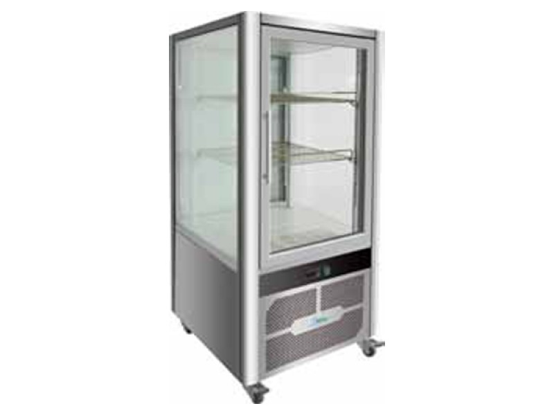 VETRINA PASTICCERIA POSITIVA VENTILATA MOD G-VGP200R A LED