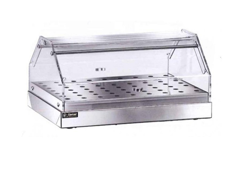 VETRINA RISCALDATA IN ACCIAIO INOX TEMPERATURA 30/90 °C VBR 4781