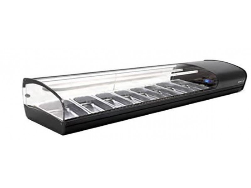 VETRINE REFRIGERATE SHARK 1 PIANO SUSHI – (CONTENITORI GN1/3 )