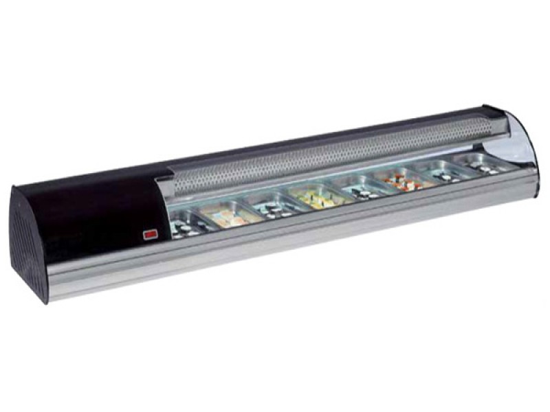 VETRINA SUSHI DA BANCO 8 GN