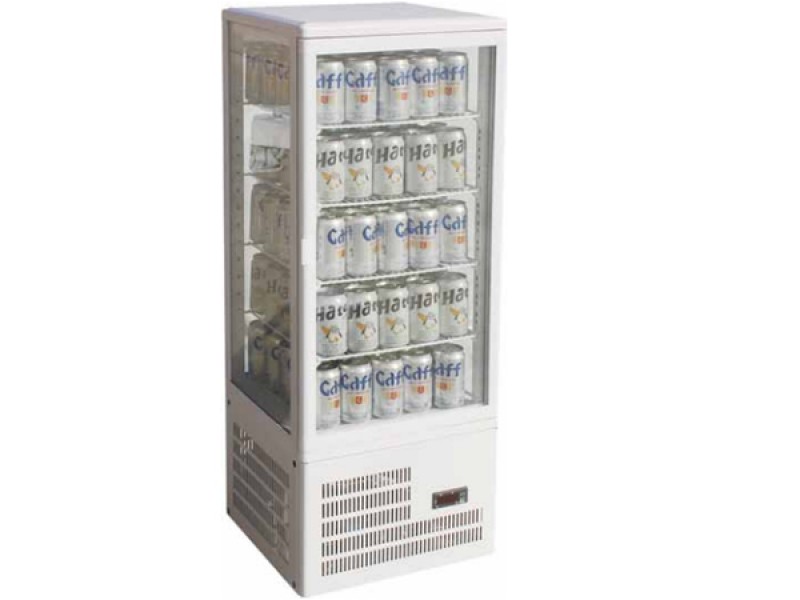 FRIGORIFERO VETRINA REFRIGERATA DA TAVOLO 98 LT G-TCBD98