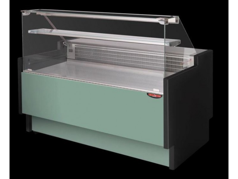 ESPOSITORE REFRIGERATO SEMIVENTILATO VETRO DRITTO MOD. VIGO 90 L 250