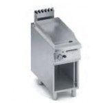 FRY TOP A GAS PIASTRA LISCIA VANO A GIORNO SERIE 90 SOLUTION K4GFLS05VV