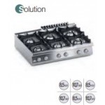 CUCINA 6 FUOCHI A GAS DA BANCO SERIE 90 SOLUTION K4GCU15TTS