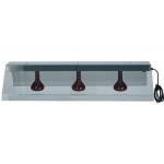 TELAIO INOX CON 2 LAMPADE A RAGGI INFRAROSSI DA APPENDERE PIA4715