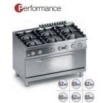 CUCINA 6 FUOCHI GAS + FORNO GAS SERIE 700 PERFORMANCE K7GCUP15FFM