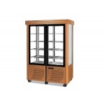  VETRINA PASTICCERIA NEGATIVA MOD. 800 BT BAROCCO LED