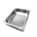 BACINELLA FORATA IN ACCIAIO INOX AISI 304 GN 1/2 MOD. GNT 12150 H 15