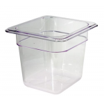 BACINELLA IN POLICARBONATO GN 1/6 MOD. GNP 16150 H 15