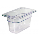 BACINELLA IN POLICARBONATO GN 1/9 MOD. GNP 19100 H 10