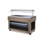 ESPOSITORE REFRIGERATO DA BUFFET MOD BREAKFAST CALDA DELUXE
