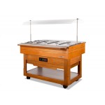 ESPOSITORE REFRIGERATO DA BUFFET MOD BREAKFAST CALDA
