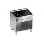 CUCINA ELETTRICA 4 PIASTRE IN VETROCERAMICA VANO A GIORNO SERIE 70 K7EVC10VV