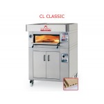 FORNO PIZZA ELETTRICO MODULARE CL CLASSIC LCC/I (INOX)TOTALMENTE REFRATTARIO 1 CAMERA L60XP120XH17