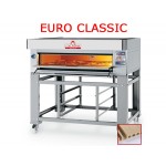 FORNO PIZZA ELETTRICO MODULARE EURO CLASSIC EC8/I (INOX)TOTALMENTE REFRATTARIO 1 CAMERA L93XP63XH17