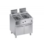 FRIGGITRICE A GAS DA 12+12 LT SERIE70 SOLUTION C2GFG1012