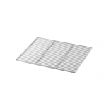 GRIGLIA IN ACCIAIO INOX AISI 304 GN 2/1 