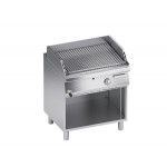 GRIGLIA MOBILE PIETRA LAVICA VANO A GIORNO PER CARNE SERIE 70 K7GPL10VVC