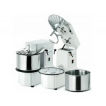 IMPASTATRICE A SPIRALE TESTA ALZABILE E VASCA ESTRAIBILE 25 KG TS25AD ( 400 VOLT) 2 VELOCITA'
