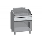 GRIGLIA MOBILE PIETRA LAVICA VANO A GIORNO PER PESCE SERIE 70 K7GPL10VVP