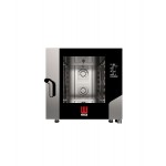 FORNO ELETTRICO COMBINATO CONVEZIONE VAPORE 6 TEGLIE 600 X 400 MM CON BLACK MASK mod. MKF 664 BM