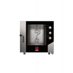 FORNO ELETTRICO COMBINATO CONVEZIONE VAPORE 6 TEGLIE 600 X 400 MM CON PANNELLO ELETTROMECCANICO mod. MKF 664 S