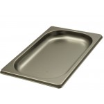 TEGLIA IN ACCIAIO INOX AISI 304 GN 1/4 H 2