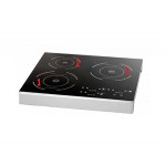 PIASTRA INDUZIONE 3 ZONE 3,4 KW Mod. 105940