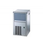 PRODUTTORE DI GHIACCIO SL50W DA 28 KG CUBETTI PIENI CON CONTENITORE INCORPORATO E CONDENSAZIONE ACQUA