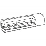 VETRINA REFRIGERATA PER TAPAS 6 GN 2